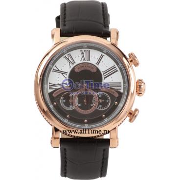 Мужские наручные часы Romanson TL9220BMR(BK) с хронографом 1