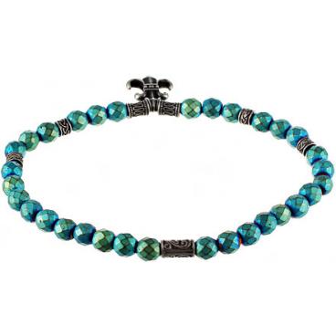 Браслет Element47 by JV TOE-340-60139 из бусин с гематитами 1 Браслет Element47 by JV TOE-340-60139 из бусин с гематитами 1