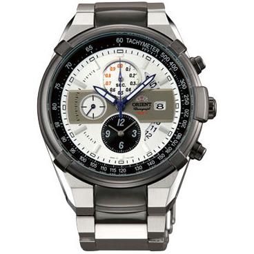 Мужские японские наручные часы Orient TT0J003W с хронографом 1 Мужские японские наручные часы Orient TT0J003W с хронографом 1