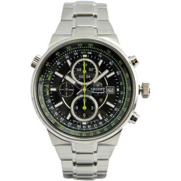 Мужские японские наручные часы Orient TT15001B с хронографом 1