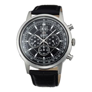 Мужские японские наручные часы Orient TV02003B с хронографом 1