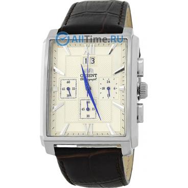 Мужские японские наручные часы Orient TVAA004S с хронографом 1