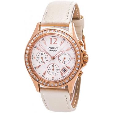 Женские японские наручные часы Orient TW00002W с хронографом 1