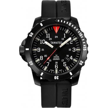 Мужские швейцарские механические титановые наручные часы Tawatec TWT.07.96.A1T 1