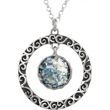 Серебряный кулон Yaffo TZP399 с ювелирным стеклом 1 Серебряный кулон Yaffo TZP399 с ювелирным стеклом 1