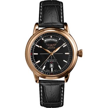 Мужские швейцарские механические наручные часы Aviator V.3.20.2.146.4 1 Мужские швейцарские механические наручные часы Aviator V.3.20.2.146.4 1