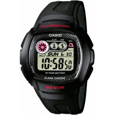 Мужские японские наручные часы Casio W-210-1C 1