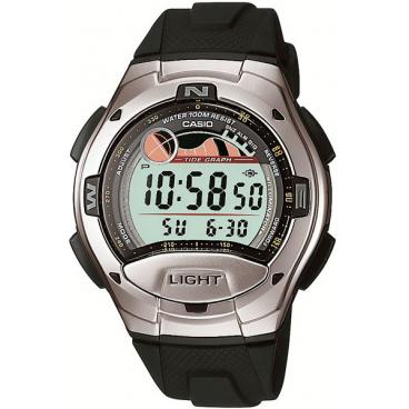 Мужские японские наручные часы Casio W-753-1A 1