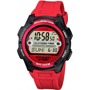 Мужские японские наручные часы Casio W-756-4A 1
