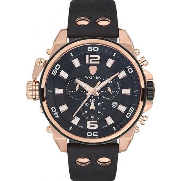 Мужские швейцарские наручные часы Wainer WA.10980-R с хронографом 1