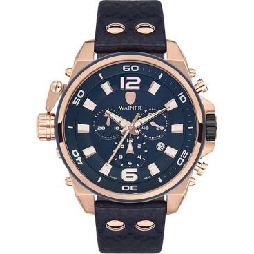 Мужские швейцарские наручные часы Wainer WA.10980-S с хронографом 1