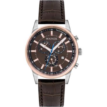 Мужские швейцарские наручные часы Wainer WA.17910-B с хронографом 1 Мужские швейцарские наручные часы Wainer WA.17910-B с хронографом 1