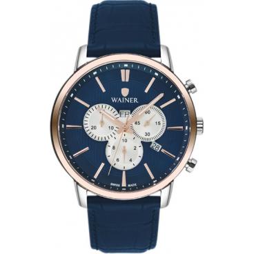 Мужские швейцарские наручные часы Wainer WA.19672-F с хронографом 1