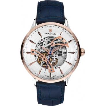 Мужские швейцарские механические наручные часы Wainer WA.25725-E 1