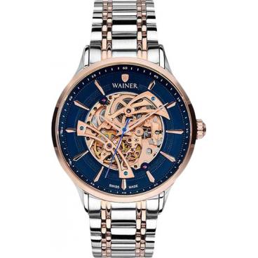 Мужские швейцарские механические наручные часы Wainer WA.25775-E 1