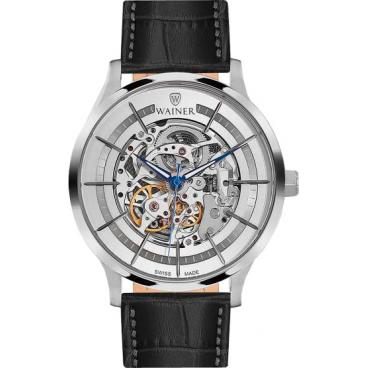 Мужские швейцарские механические наручные часы Wainer WA.25916-D 1 Мужские швейцарские механические наручные часы Wainer WA.25916-D 1