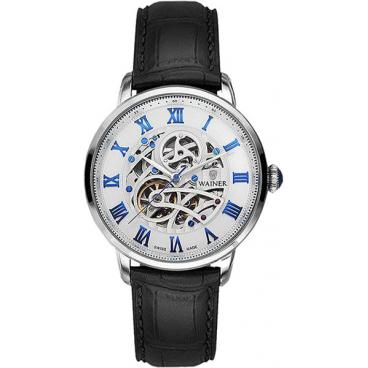 Мужские швейцарские механические наручные часы Wainer WA.25990-A 1