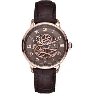 Мужские швейцарские механические наручные часы Wainer WA.25990-C 1