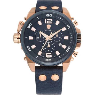 Мужские швейцарские наручные часы Wainer WA.10980-M с хронографом 1