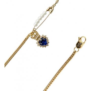 Латунный браслет цепь Juicy Couture WJW590/463 с цирконием, жемчугом 1 Латунный браслет цепь Juicy Couture WJW590/463 с цирконием, жемчугом 1