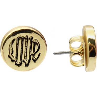 Латунные серьги - пусеты(гвоздики) Juicy Couture WJW71007/712 1 Латунные серьги - пусеты(гвоздики) Juicy Couture WJW71007/712 1