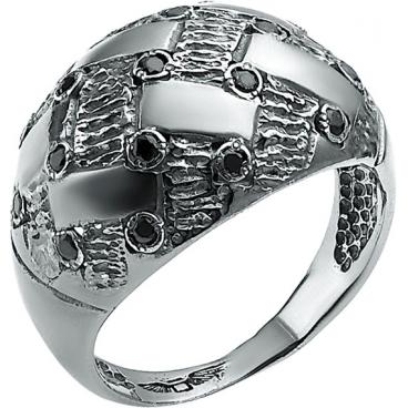 Серебряное кольцо Catena Z001.2_c с фианитами 1 Серебряное кольцо Catena Z001.2_c с фианитами 1