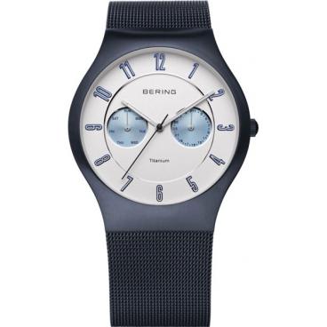 Мужские титановые наручные часы Bering ber-11939-394 1 Мужские титановые наручные часы Bering ber-11939-394 1